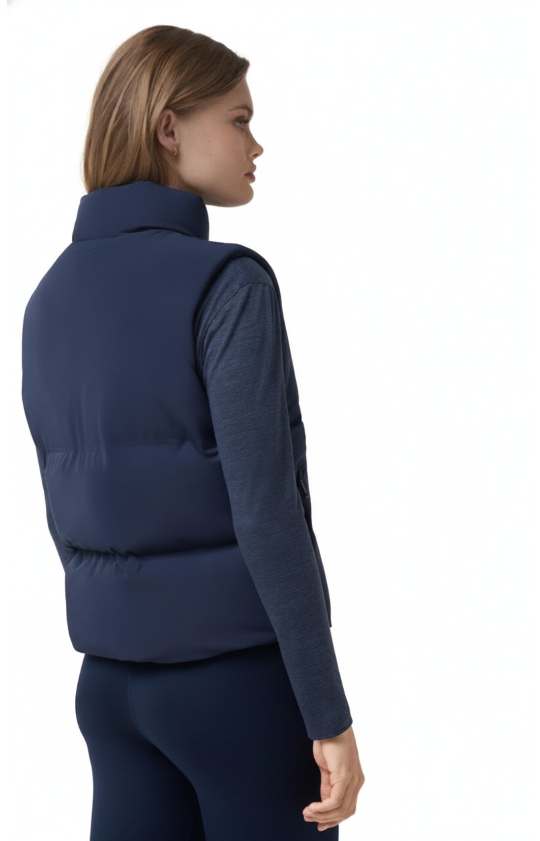 Travis Mathew Moontide Bonded 2.0 chaleco de mujer, navy blazer