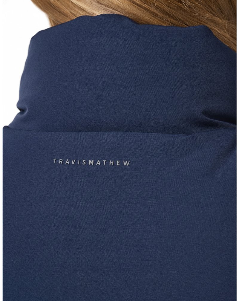 Travis Mathew Moontide Bonded 2.0 chaleco de mujer, navy blazer