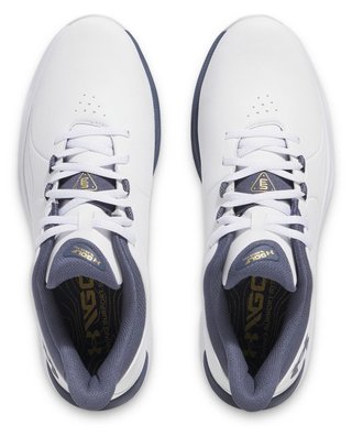 Under Armour Drive Pro SL Wide zapatos de golf de hombre, blancos