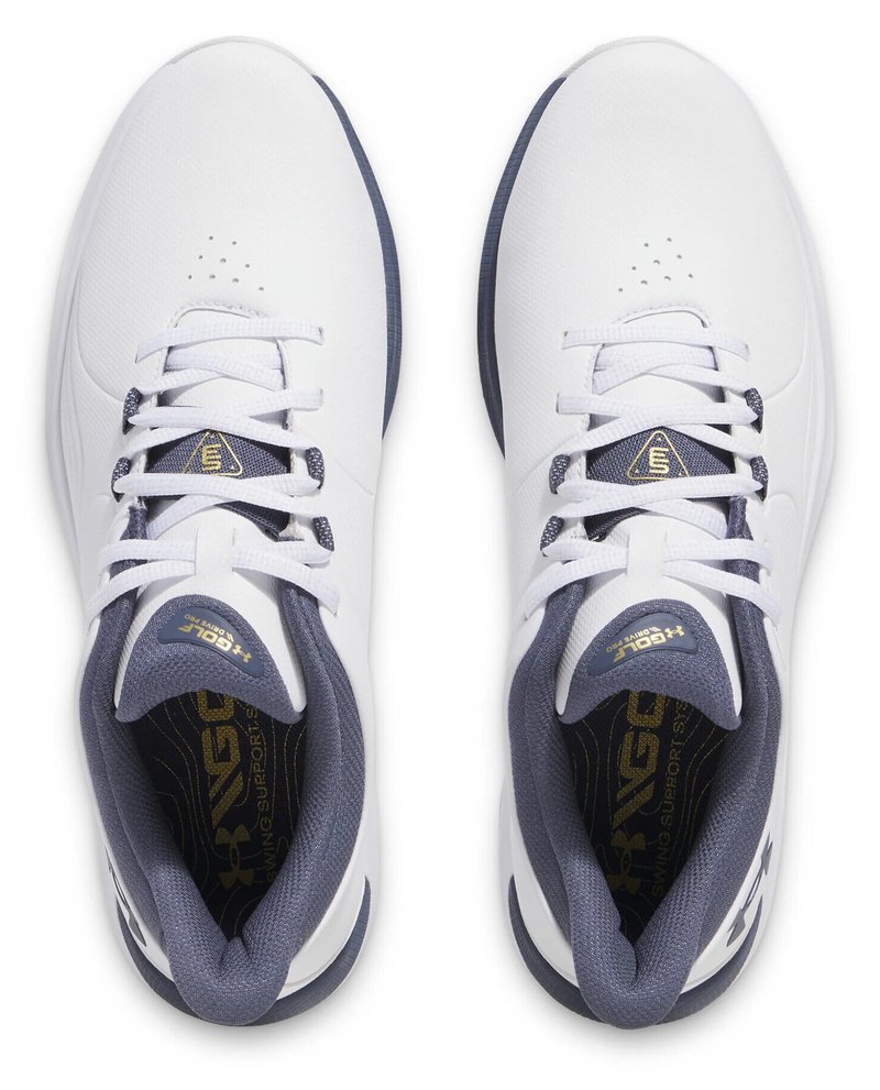 Under Armour Drive Pro SL Wide zapatos de golf de hombre, blancos