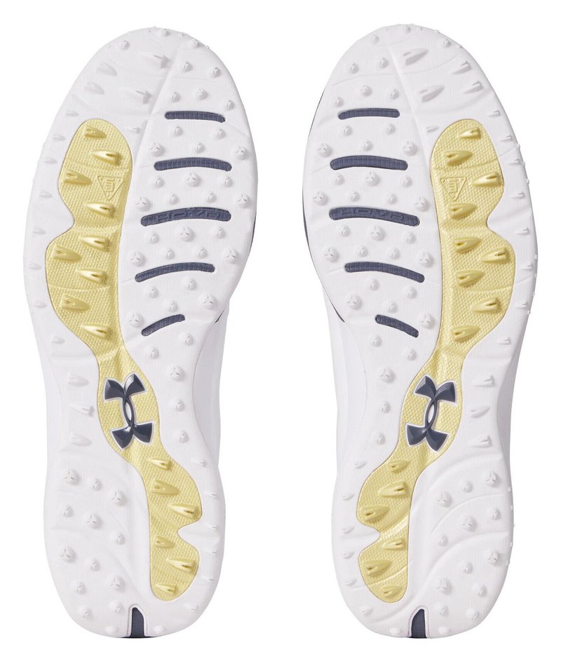 Under Armour Drive Pro SL Wide zapatos de golf de hombre, blancos