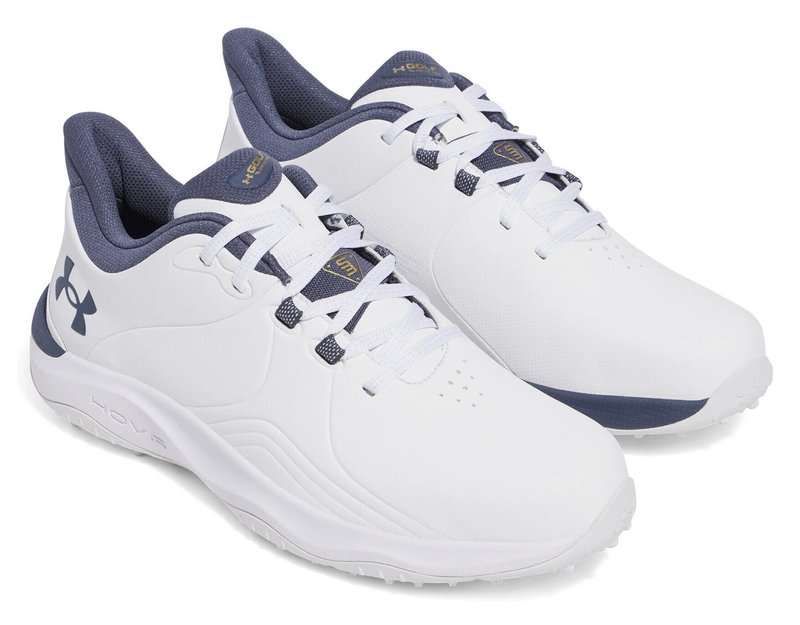 Under Armour Drive Pro SL Wide zapatos de golf de hombre, blancos
