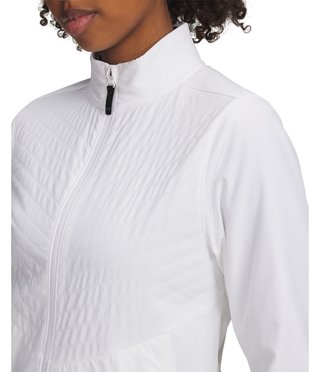 Under Armour Drive Pro FZ chaqueta de mujer, blanco/negro
