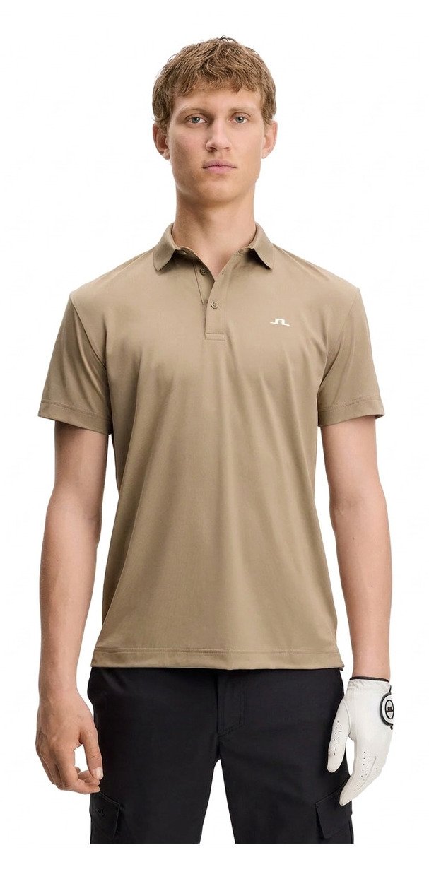 J.Lindeberg Bridge polo de hombre, brindle
