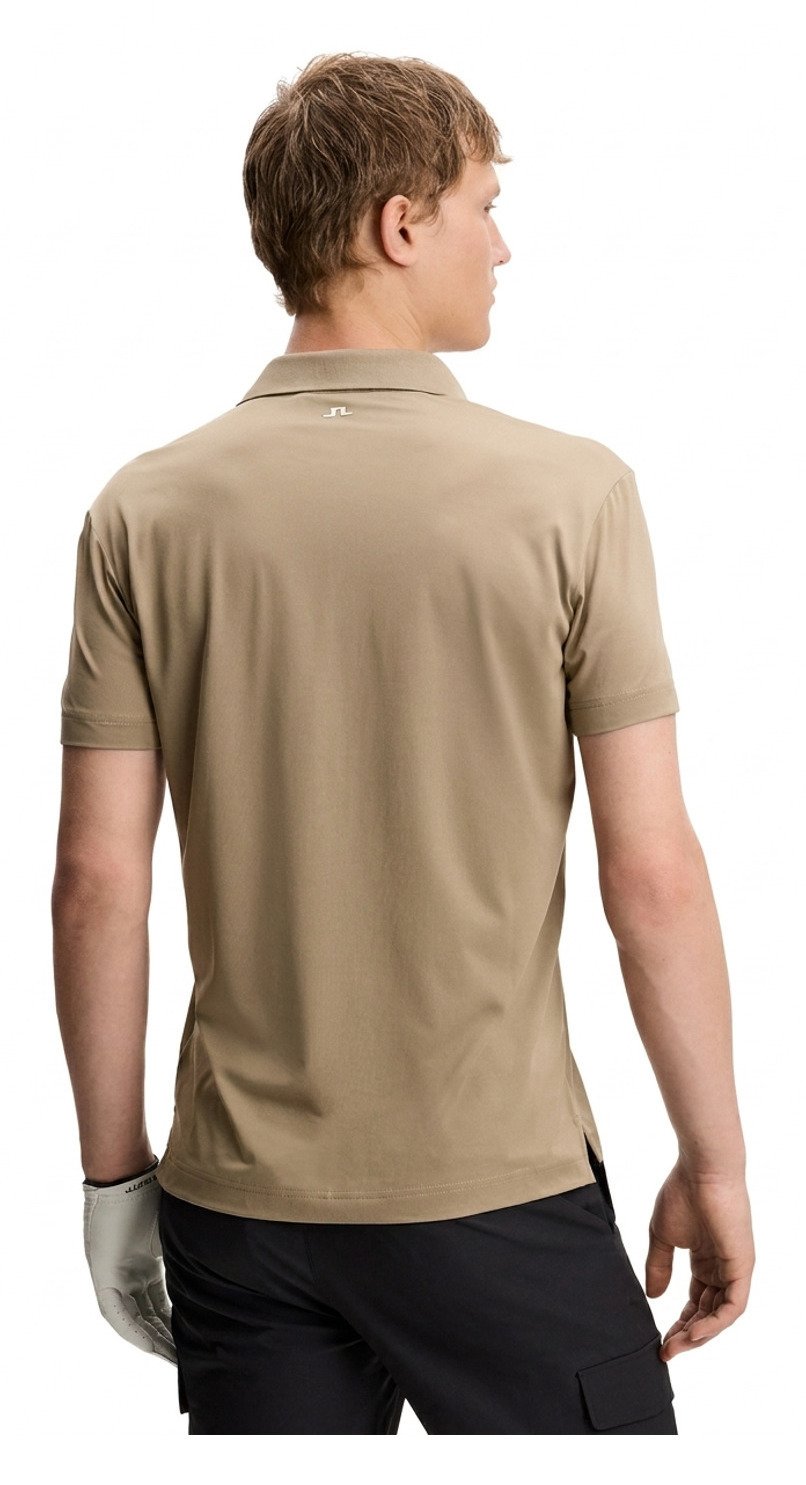 J.Lindeberg Bridge polo de hombre, brindle