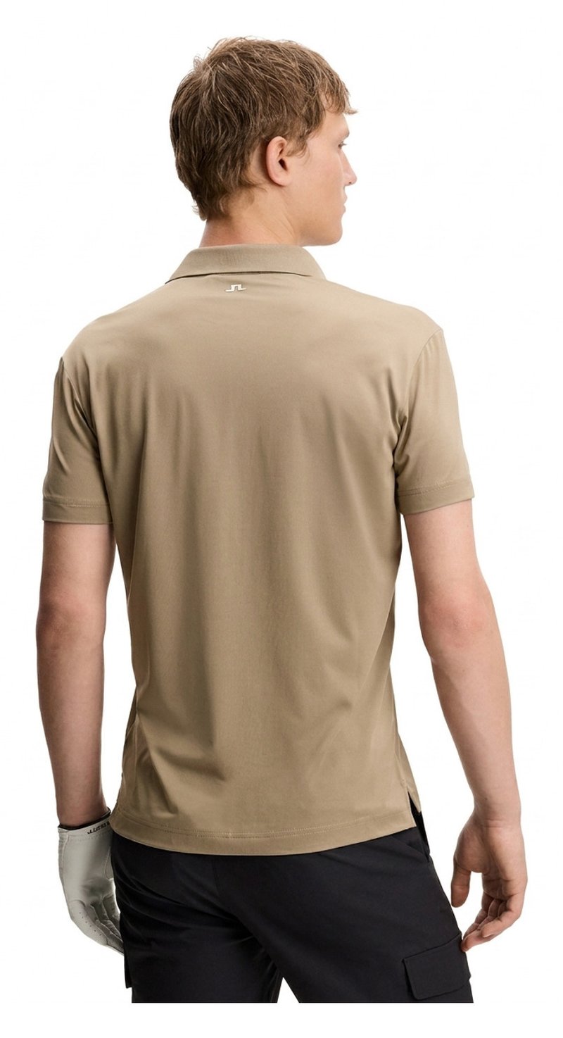 J.Lindeberg Bridge polo de hombre, brindle