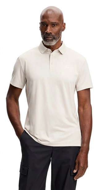 J.Lindeberg Bridge polo de hombre, moonbeam