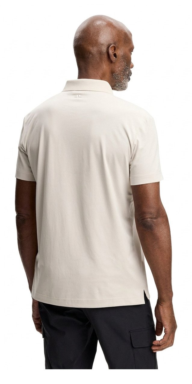 J.Lindeberg Bridge polo de hombre, moonbeam