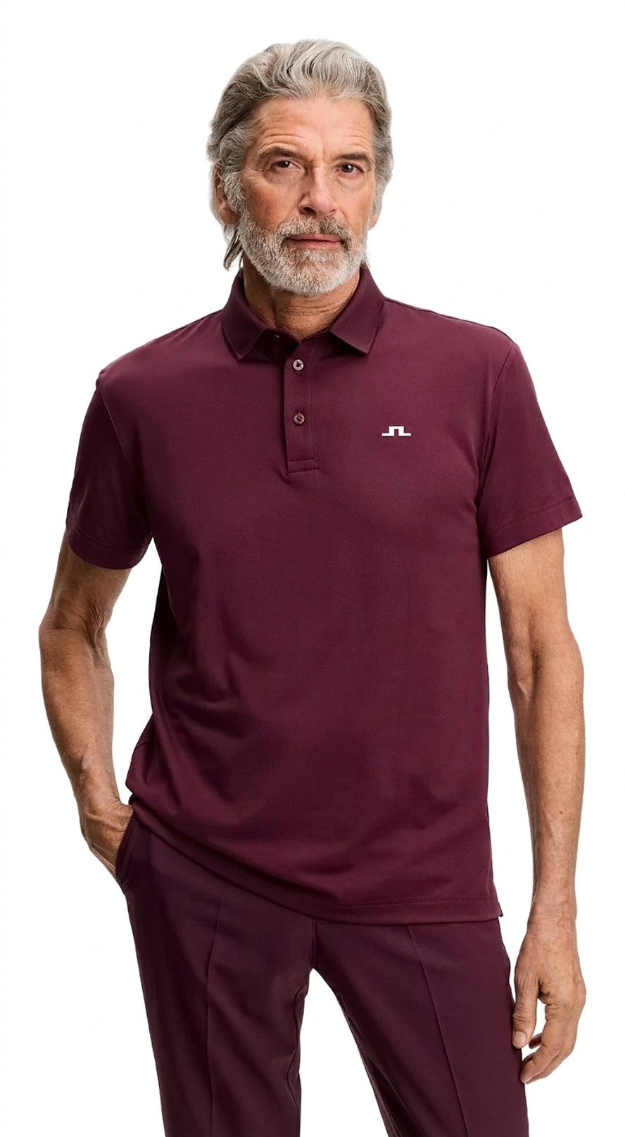 J.Lindeberg Bridge polo de hombre, winetasting