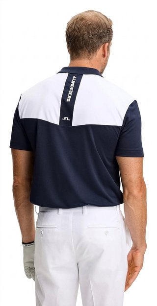 J.Lindeberg Calex polo de hombre, JLNavy