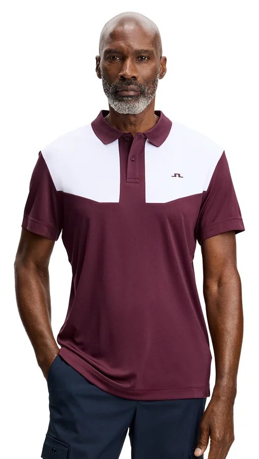 J.Lindeberg Calex polo de hombre, winetasting
