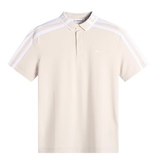 J.Lindeberg Bozak polo de hombre, moonbeam