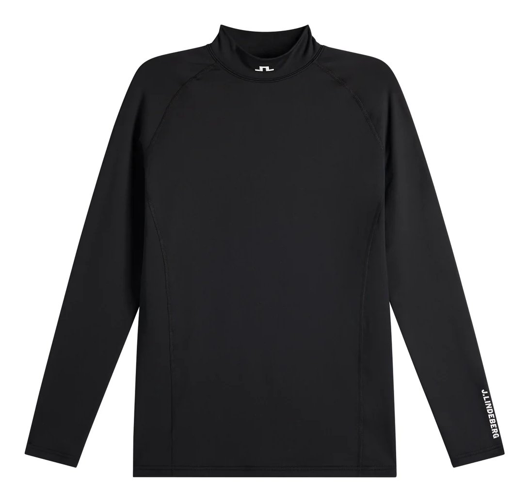 J.Lindeberg Ello Brushed top de hombre, negro