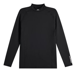 J.Lindeberg Ello Brushed top de hombre, negro