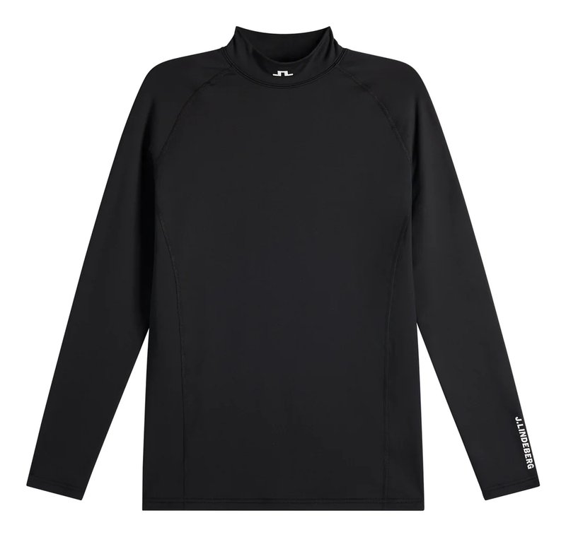 J.Lindeberg Ello Brushed top de hombre, negro