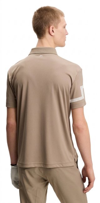 J.Lindeberg Heath polo de hombre, brindle
