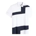 J.Lindeberg Sidd polo de hombre, blanco