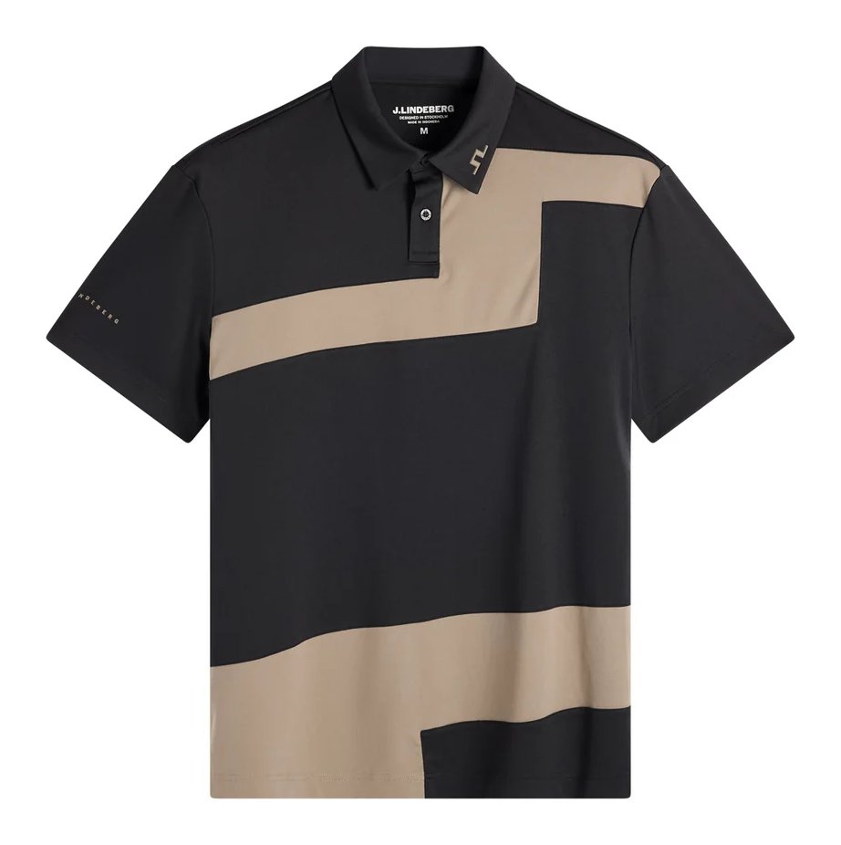J.Lindeberg Sidd polo de hombre, brindle