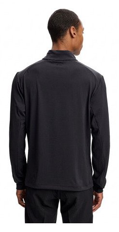 J.Lindeberg Lassy Quarter Zip Mid capa de hombre, negro