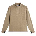J.Lindeberg Lassy Quarter Zip Mid capa de hombre, brindle