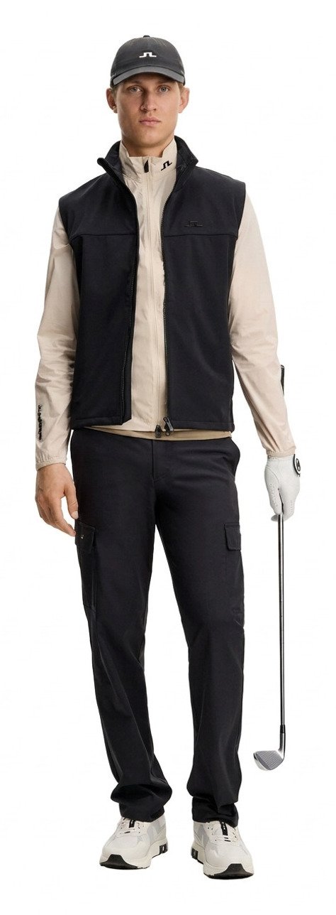 J.Lindeberg Tour Tech Packable chaqueta de hombre, moonbeam