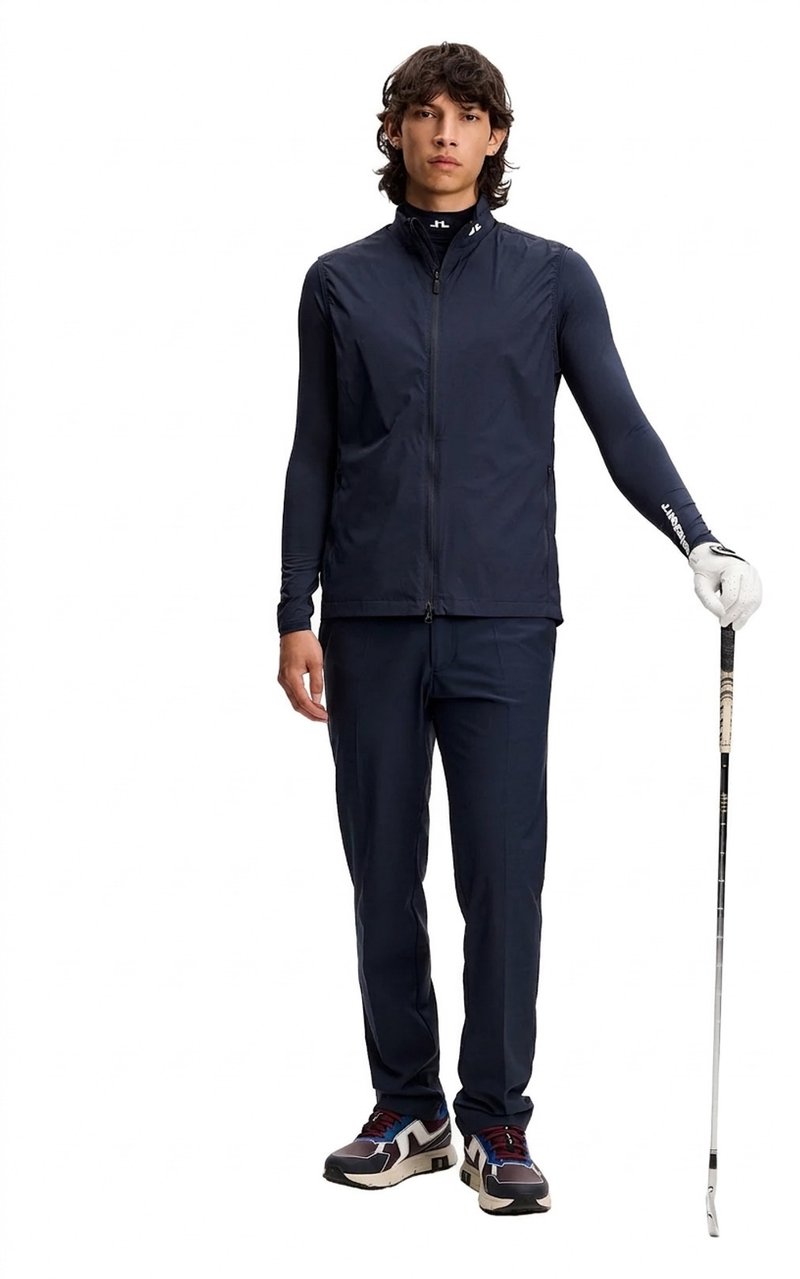 J.Lindeberg Tour Tech Packable chaleco de hombre, JLNavy