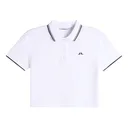 J.Lindeberg Claris polo de mujer, blanco