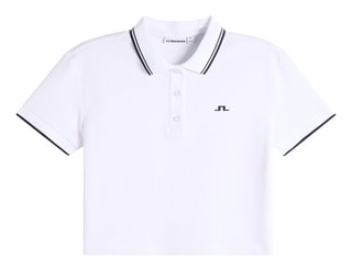 J.Lindeberg Claris polo de mujer, blanco