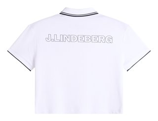 J.Lindeberg Claris polo de mujer, blanco