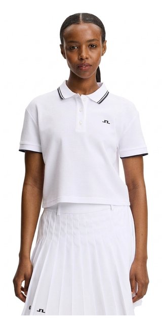 J.Lindeberg Claris polo de mujer, blanco
