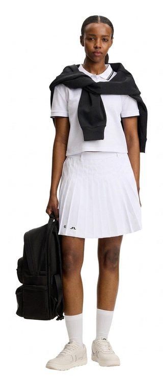 J.Lindeberg Claris polo de mujer, blanco