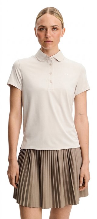 J.Lindeberg Bridge polo de mujer, moonbeam