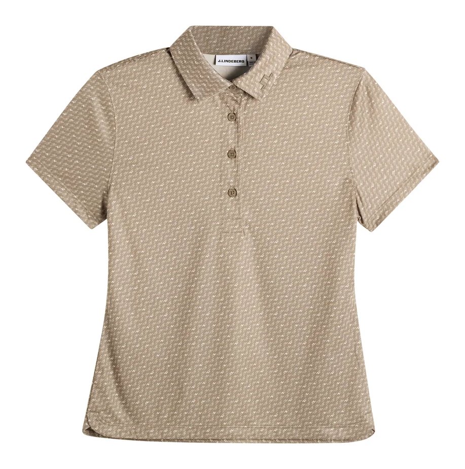 J.Lindeberg Caitlyn polo de mujer, bias bridge micro brindle moon