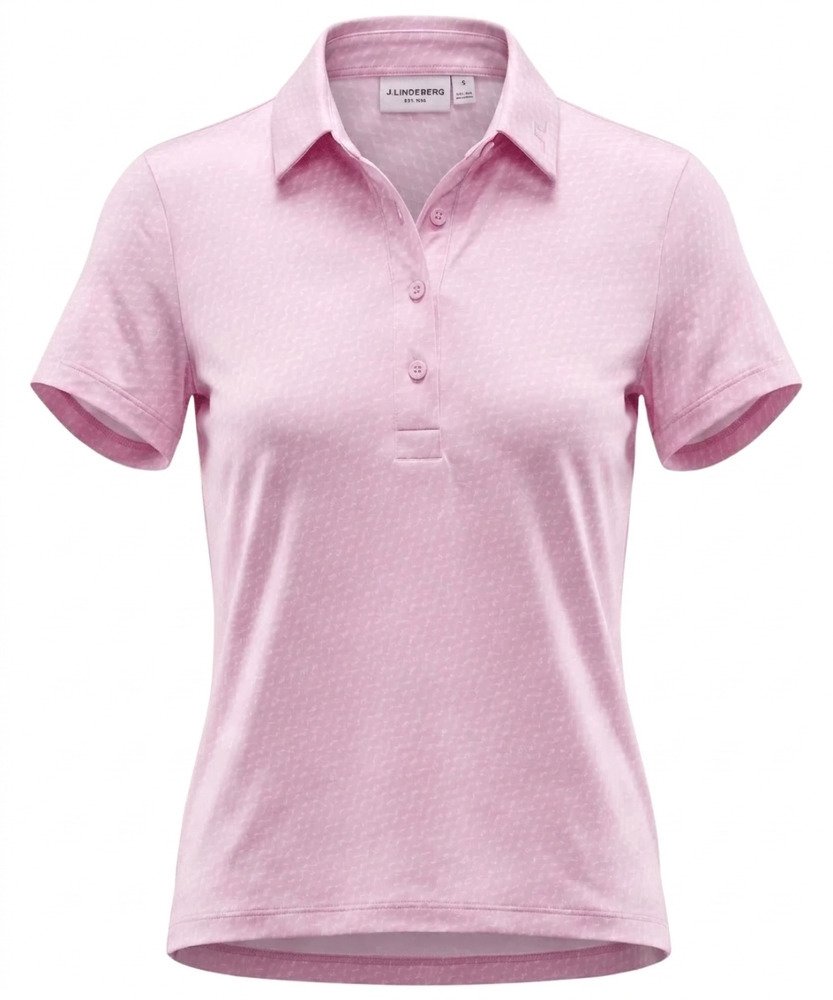 J.Lindeberg Caitlyn polo de mujer, bias bridge micro orchid white
