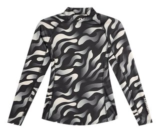 J.Lindeberg Ella Print Compression top de mujer, bunker fade black moonbeam