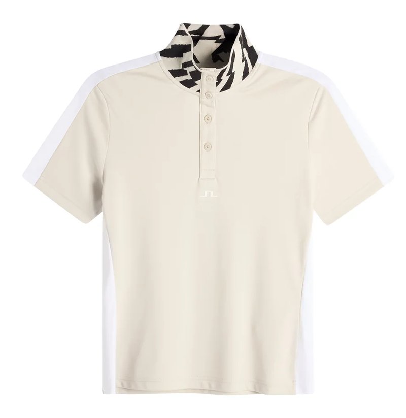 J.Lindeberg Pip polo de mujer, moonbeam