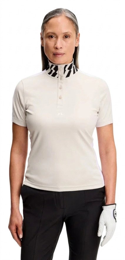 J.Lindeberg Pip polo de mujer, moonbeam