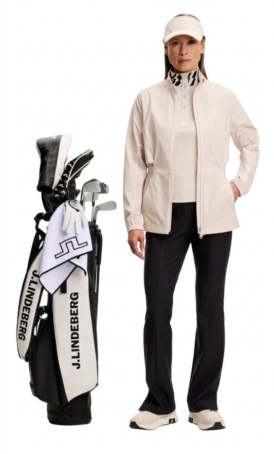 J.Lindeberg Pip polo de mujer, moonbeam