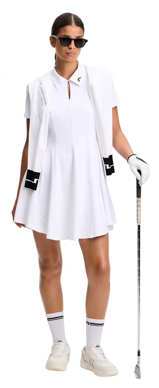 J.Lindeberg Kura vestido de mujer, blanco