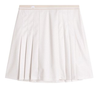 J.Lindeberg Harlow Print skort de mujer, bridge stack white moon