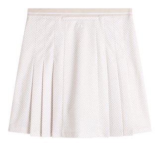 J.Lindeberg Harlow Print skort de mujer, bridge stack white moon