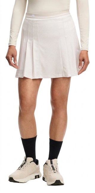 J.Lindeberg Harlow Print skort de mujer, bridge stack white moon