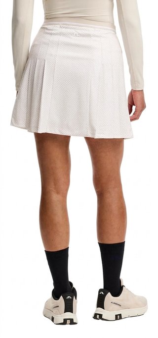 J.Lindeberg Harlow Print skort de mujer, bridge stack white moon