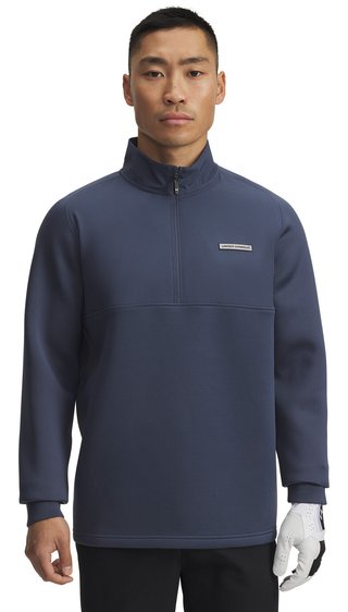 Under Armour Drive Pro Hybrid sudadera 1/2 zip de hombre, downpour gray