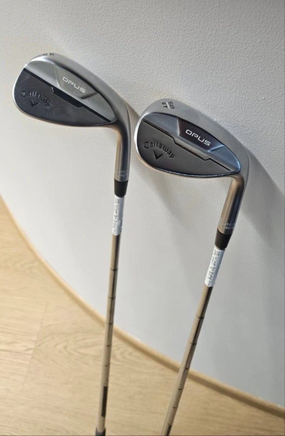 Callaway Opus Brushed Chrome wedge de hombre, acero