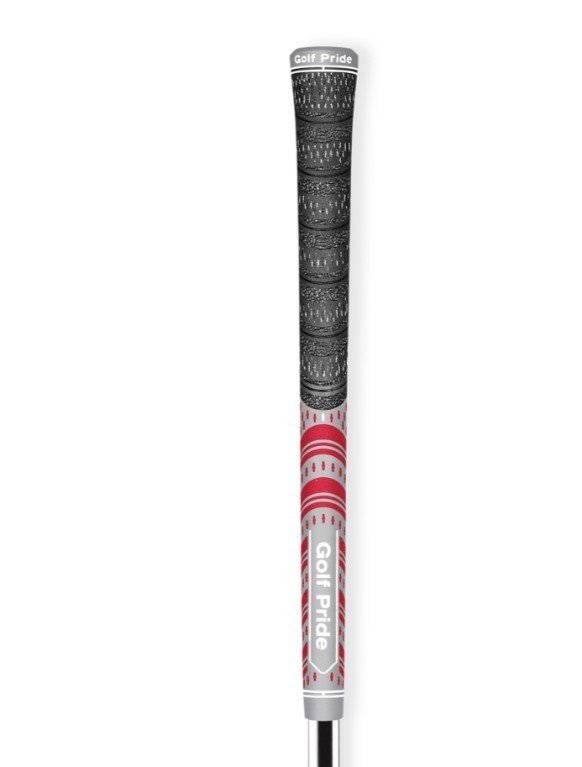 Golf Pride MCC grip (.60 RND), Midsize, gris/rojo