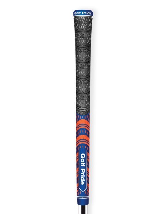 Golf Pride MCC grip (.60 RND), Midsize, marino/naranja