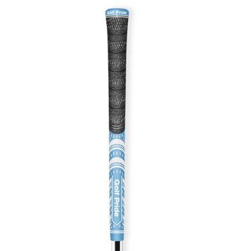 Golf Pride MCC grip (.60 RND), Midsize, azul claro/blanco