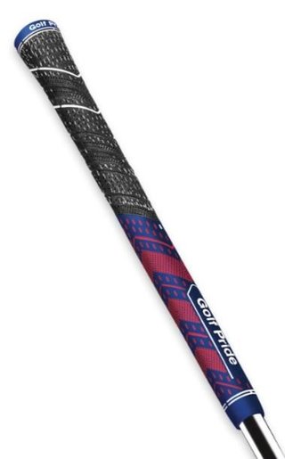 Golf Pride MCC Plus4 grip (.60 RND), estándar, azul marino/rojo