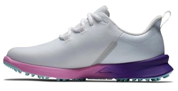 FootJoy Fuel Sport zapatillas de golf de mujer 2023, blanco/morado, UK7.5-EU41 (US9.5)